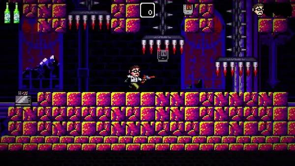 Сцена с применением игровых возможностей Angry Video Game Nerd 1 and 2 Deluxe