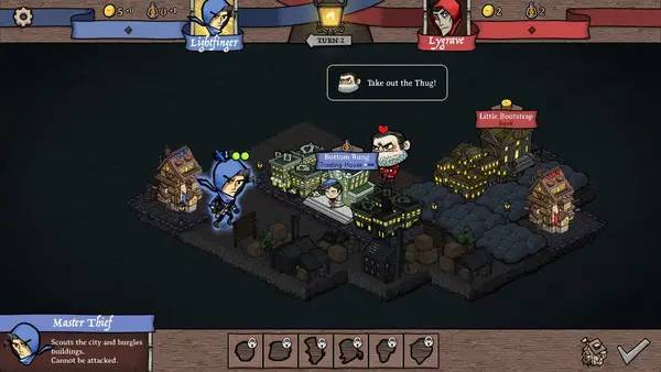 Сцена с применением игровых возможностей Antihero