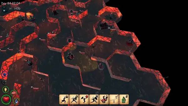 Сцена с применением игровых возможностей Archipelago Island Survival