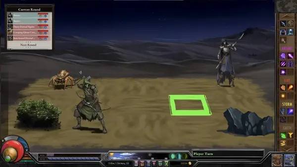 Сцена с применением игровых возможностей Archmage Rises