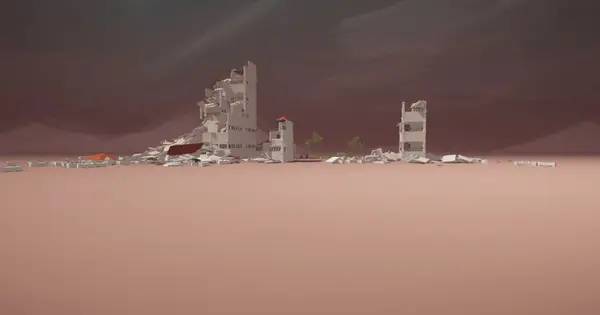 Сцена с применением игровых возможностей Art of Destruction