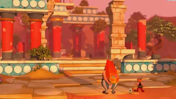 Сцена с применением игровых возможностей Asterix and Obelix XXL 3 - The Crystal Menhir