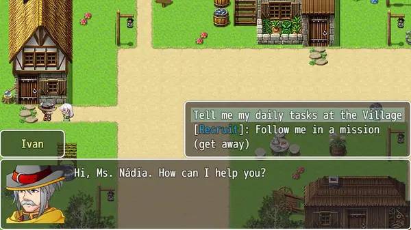 Сцена с применением игровых возможностей Aurora - Cores Ocultas