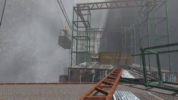 Сцена с применением игровых возможностей Avenging Angel