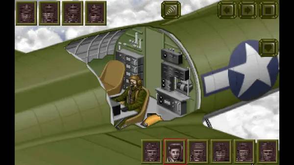 Сцена с применением игровых возможностей B-17 Flying Fortress  World War 2 Bombers in Action