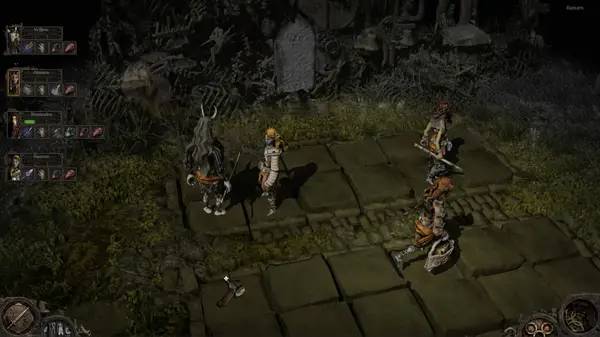 Сцена с применением игровых возможностей Banquet for Fools