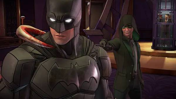 Сцена с применением игровых возможностей Batman The Enemy Within - The Telltale Series