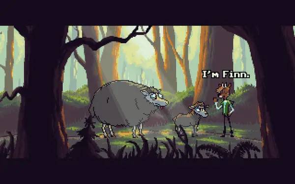 Сцена с применением игровых возможностей Beyond The Edge Of Owlsgard