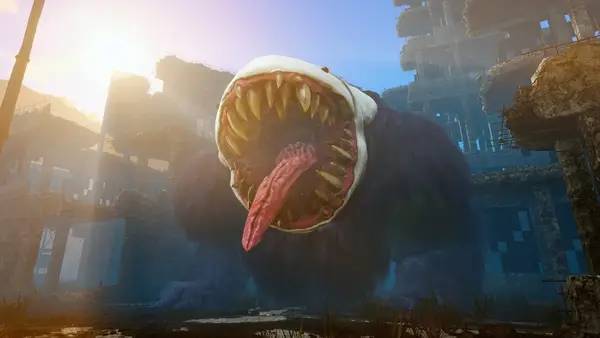 Сцена с применением игровых возможностей BIOMUTANT