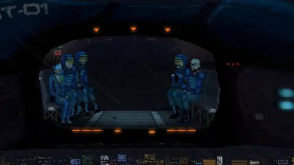 Сцена с применением игровых возможностей Born Punk