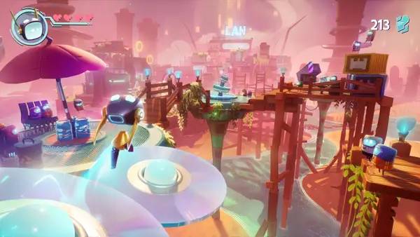 Сцена с применением игровых возможностей Boti Byteland Overclocked