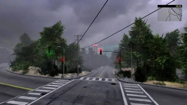 Сцена с применением игровых возможностей Bus & Cable Car Simulator San Francisco