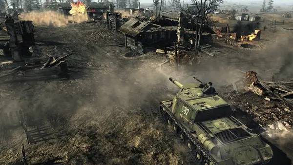 Сцена с применением игровых возможностей Call to Arms - Gates of Hell  Ostfront