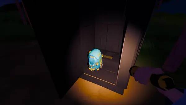 Сцена с применением игровых возможностей Camping Simulator The Squad