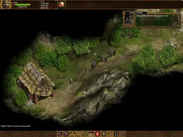 Сцена с применением игровых возможностей Celtic Kings Rage of War