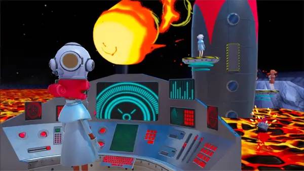 Сцена с применением игровых возможностей Chapeau