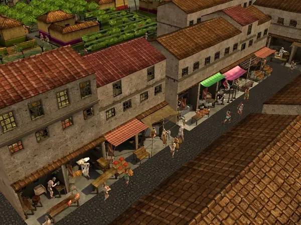 Сцена с применением игровых возможностей CivCity Rome