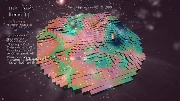 Сцена с применением игровых возможностей Cloudrift