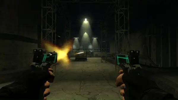 Сцена с применением игровых возможностей Codename CURE