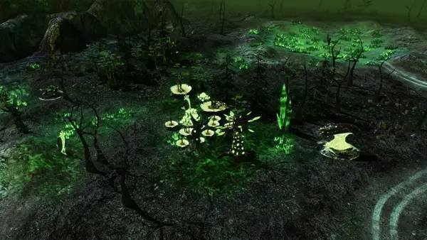 Сцена с применением игровых возможностей Command & Conquer 3 Tiberian Sun Rising