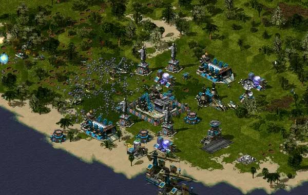 Сцена с применением игровых возможностей Command & Conquer  Yuri's Revenge - Rise of the East