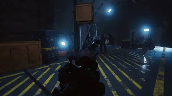 Сцена с применением игровых возможностей Contagion VR  Outbreak