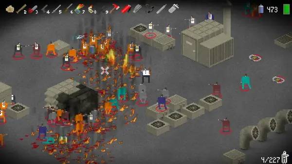 Сцена с применением игровых возможностей Corporate Lifestyle Simulator