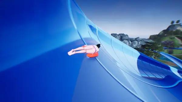 Сцена с применением игровых возможностей Curves