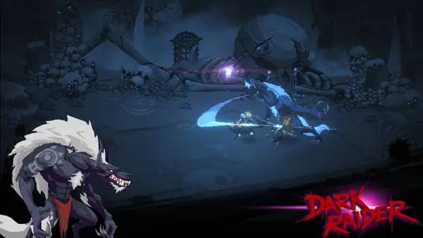 Сцена с применением игровых возможностей Dark Raider