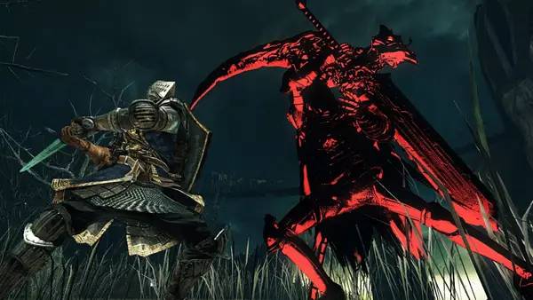 Сцена с применением игровых возможностей Dark Souls 2  Scholar of the First Sin