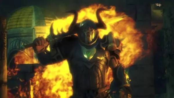 Сцена с применением игровых возможностей Darkness and Flame Born of Fire