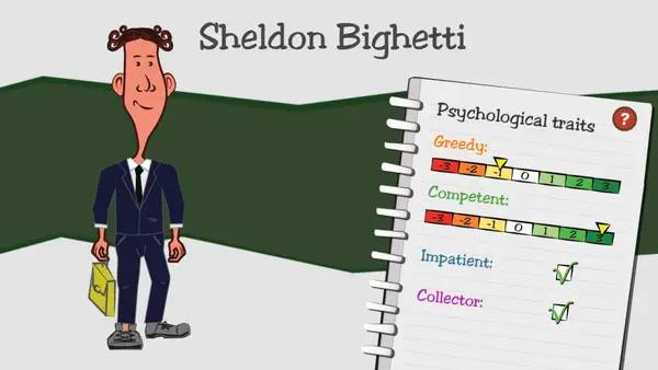 Сцена с применением игровых возможностей Dealer's Life