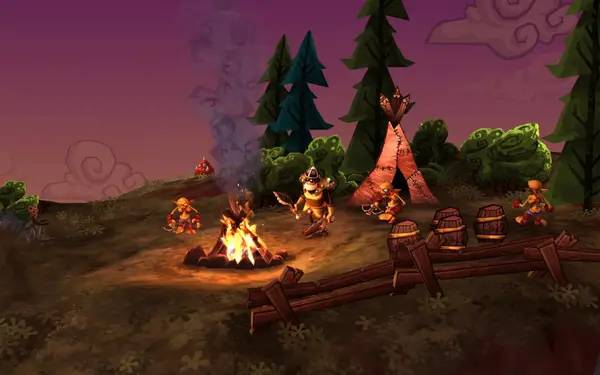 Сцена с применением игровых возможностей DeathSpank