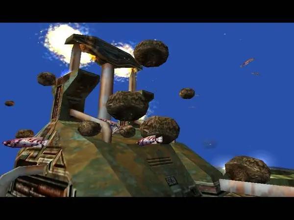 Сцена с применением игровых возможностей Deep Fighter