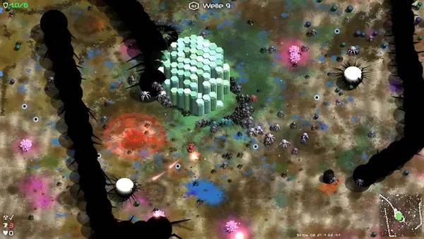 Сцена с применением игровых возможностей Devader