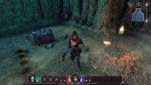 Сцена с применением игровых возможностей Devoid of Shadows