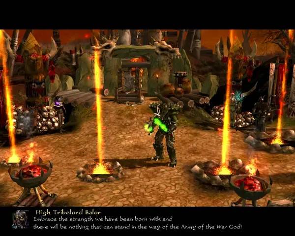 Сцена с применением игровых возможностей Dimensity