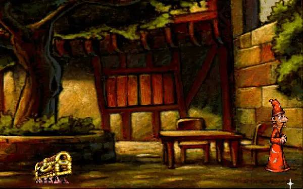 Сцена с применением игровых возможностей Discworld