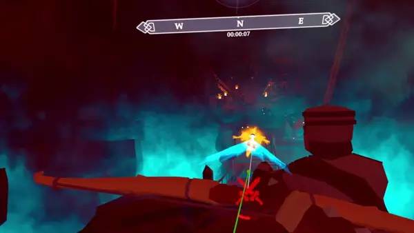 Сцена с применением игровых возможностей Dragon Extinction VR