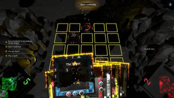 Сцена с применением игровых возможностей Drifter's Tales