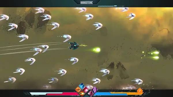 Сцена с применением игровых возможностей Drifting Lands