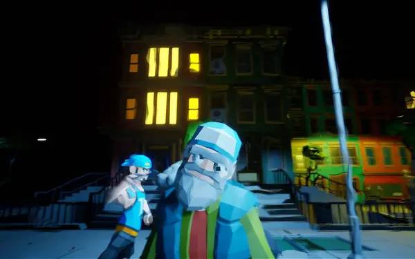Сцена с применением игровых возможностей Drunken Fist — Totally Accurate Beat ’em up