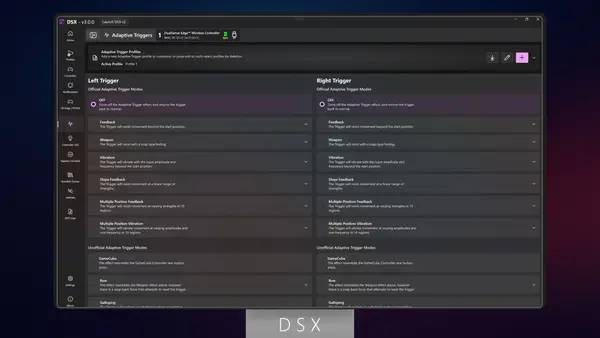 Сцена с применением игровых возможностей DSX