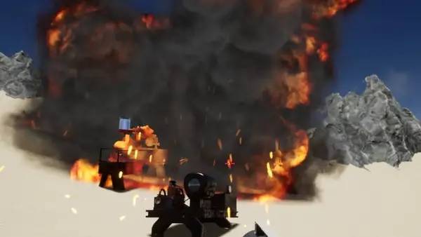 Сцена с применением игровых возможностей Dune Mechanic Survive The Steampunk Era