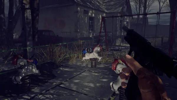 Сцена с применением игровых возможностей EBOLA VILLAGE