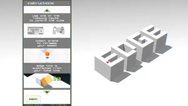 Сцена с применением игровых возможностей EDGE