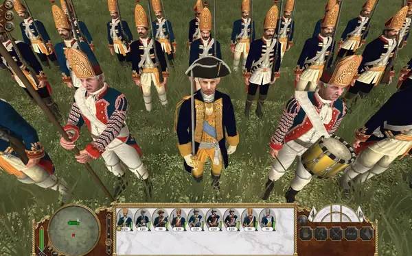 Сцена с применением игровых возможностей Empire Total War - Absolutum Dominium
