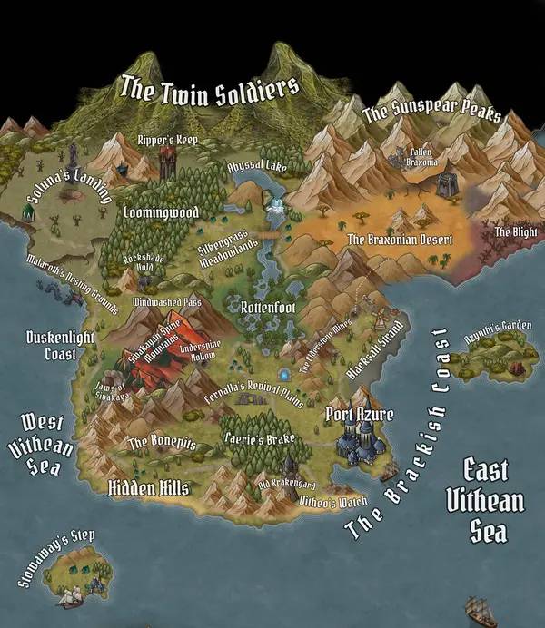 Сцена с применением игровых возможностей Erenshor