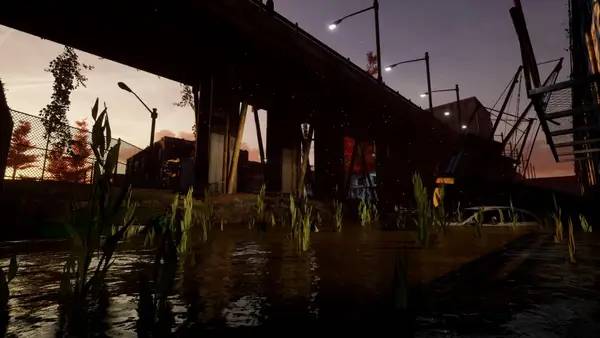 Сцена с применением игровых возможностей Estranged The Departure