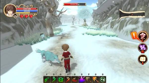 Сцена с применением игровых возможностей Eternal Lore